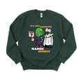 thumbnail image 1 of Funny Anime I Hate Monday Meme Sarcastic Work School Joke Sweatshirt, for men & women, up to size 5XL, 1 of 3