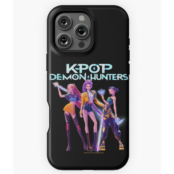 Funny Anime Trend Demon Film N4255 Phone Case for iPhone 17 16 15 14 13 12 11 Pro Max