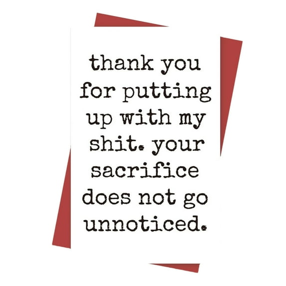 Funny Anniversary Greeting Card For Couples Wedding Celebration Spouse Partner Parents Boyfriend Girlfriend Husband Wife