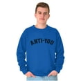 thumbnail image 1 of Funny Anti You Sarcastic Attitude Unisex Plus Fleece Graphic Sweatshirt Brisco Brands 5X, 1 of 5