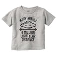 thumbnail image 1 of Funny Antisocial Social Distance UFO Toddler Boy Girl T Shirt Infant Toddler Brisco Brands 4T, 1 of 6