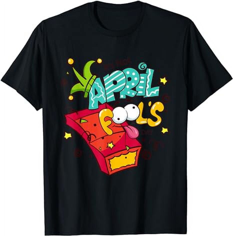 Funny April Fools' Day Pranks Kit 1st April Jokes kids Adult T-Shirt ...