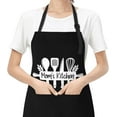 thumbnail image 1 of Funny Apron Adjustable Cooking Kitchen Chef Apron Funny Bib Aprons For Women Men, 1 of 6