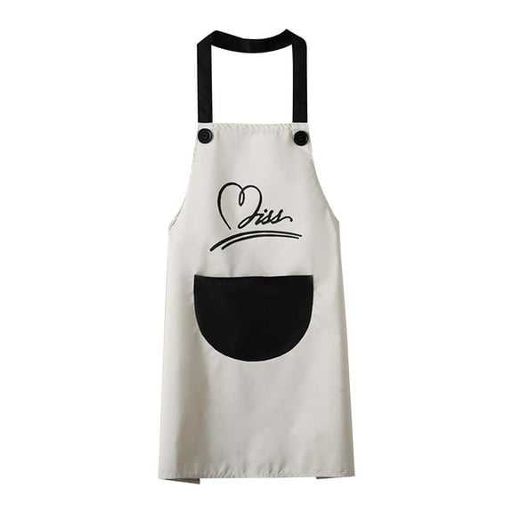 Funny Apron Apron Kitchen New PVC Household Sleeveless Ant-fouling Work Clothes Men And Women Fashion Cute Wateroof Overalls Custom Apron Multi-color