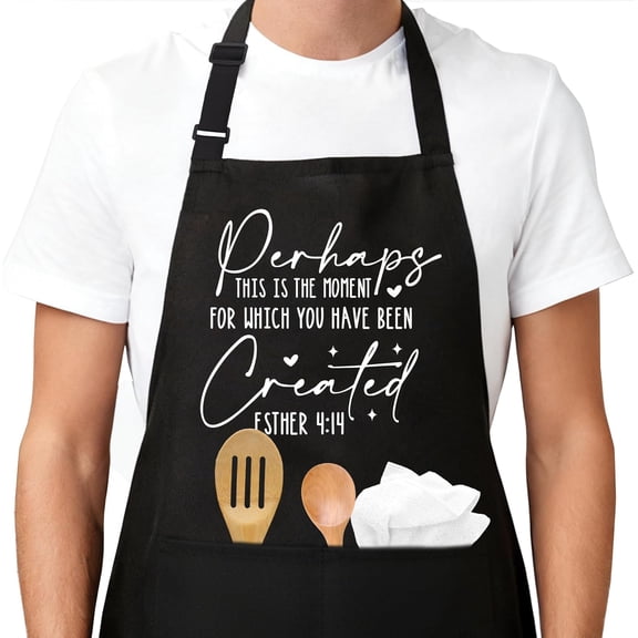 Funny Apron For Women Men Cooking Baking BBQ Grill Chef Waterproof Aprons Birthday Valentine''s Gifts For Mom Dad Wife