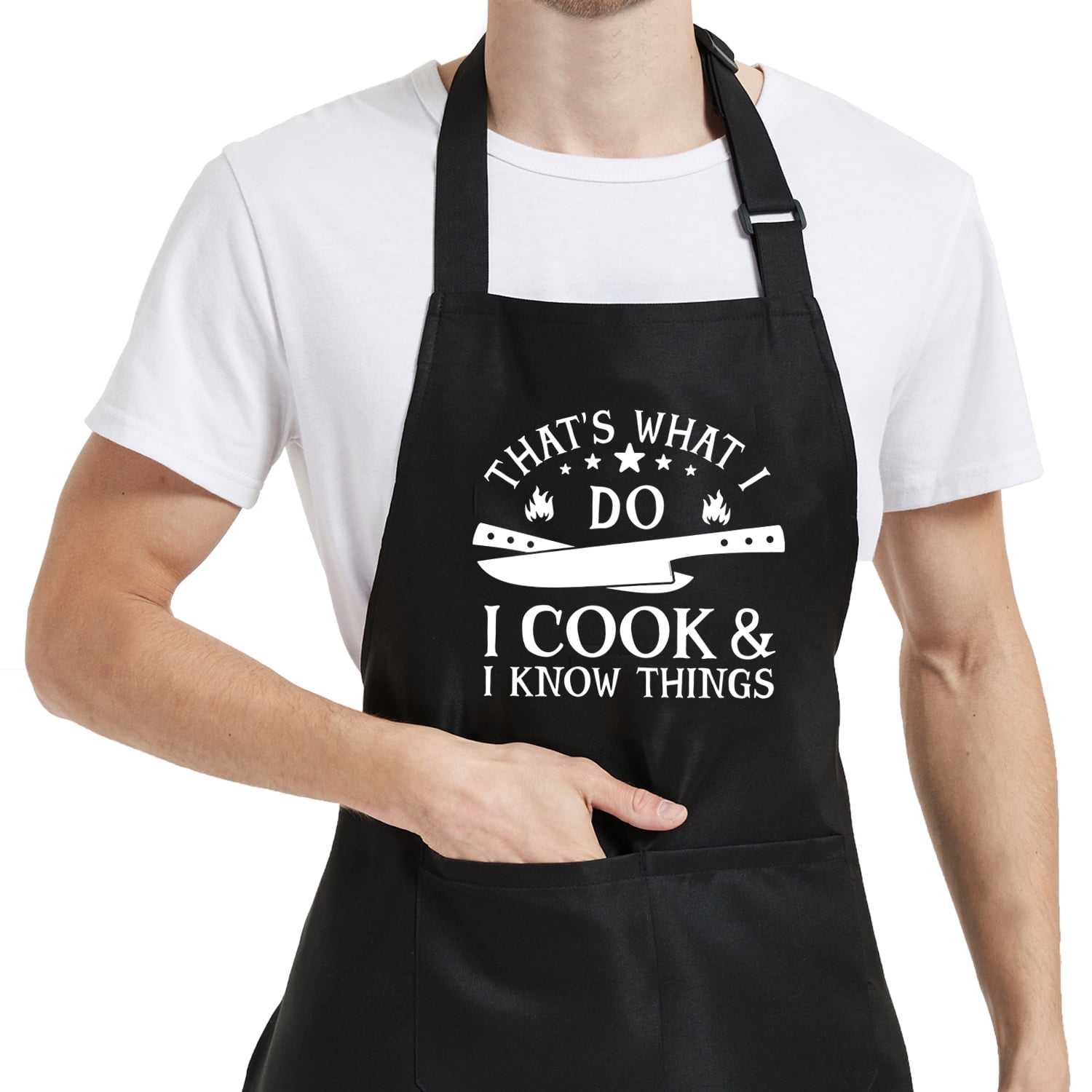 Apron for Men - Mr. Good Looking is Cooking - Personalized Men Birthday  Gifts Apron with Pockets