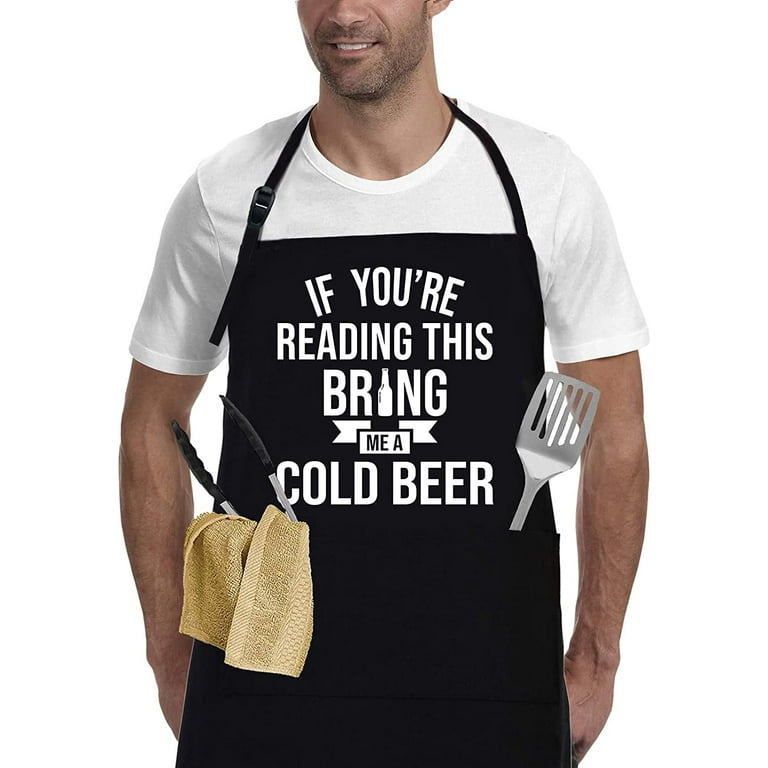 Funny Aprons for Men,Kitchen,Chef,Cooking,BBQ,Boyfriend Gifts