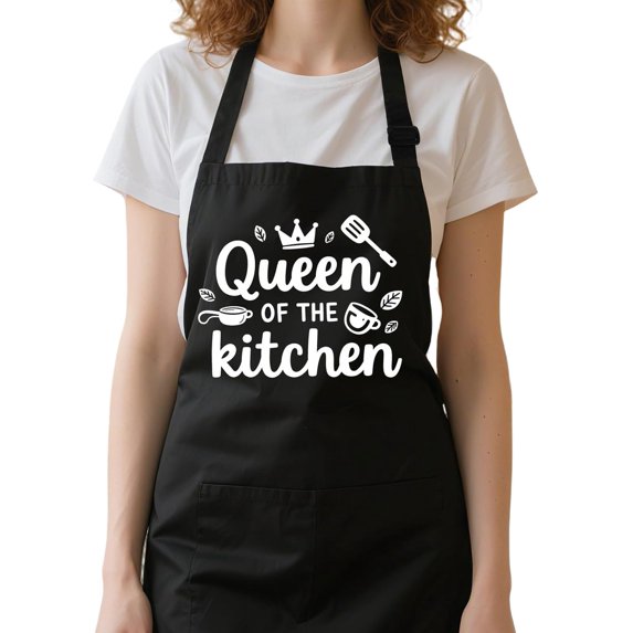Funny Aprons for Women with 2 Pockets, Adjustable Water Resistant Cooking Apron Gifts for Christmas Mother''s Day