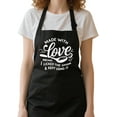 thumbnail image 1 of Funny Aprons for Women with 2 Pockets, Water and Oil Resistant Apron for Cooking Baking, Chef Gifts for Wife Mom, 1 of 6