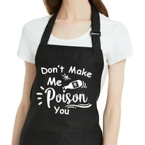Funny Aprons for Women with Pockets, Adjustable Kitchen Apron for Cooking Baking, Birthday Gifts for Mom Grandma