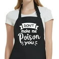 thumbnail image 1 of Funny Aprons for Women with Pockets, Cooking Baking Kitchen Apron Gifts for Mom Wife Birthday Mothers Day Christmas, 1 of 6