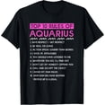 thumbnail image 1 of Funny Aquarius Top 10 Rules Of Aquarius T-Shirt, 1 of 4