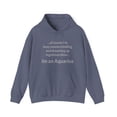 thumbnail image 1 of Funny Aquarius Zodiac Unisex Heavy Blend™ Hooded Sweatshirt, 1 of 4