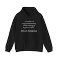 thumbnail image 1 of Funny Aquarius Zodiac Unisex Heavy Blend™ Hooded Sweatshirt, 1 of 4