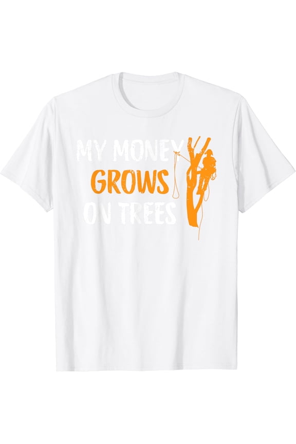 Funny Arborist Tree Climber Logger Lumberjack Gifts For Men T-Shirt