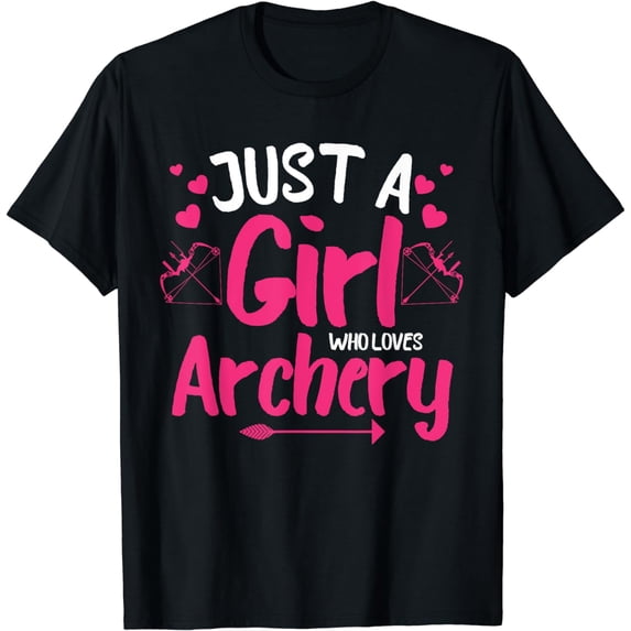 Funny Archery Design For Girls Women Shooting Bowhunter Fans T-Shirt