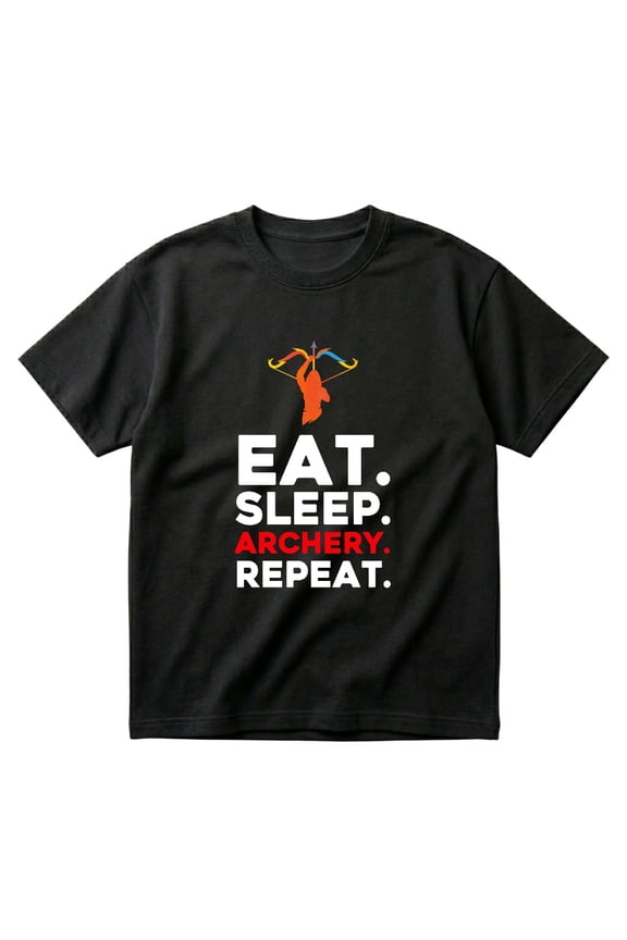 Funny Archery Gift Eat Sleep Archery Repeat T-Shirts