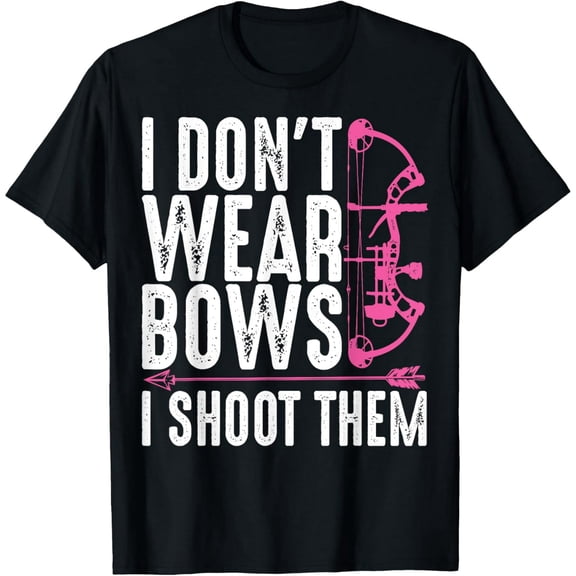 Funny Archery Gift For Women Bow Hunting Archer Mother's Day T-Shirt
