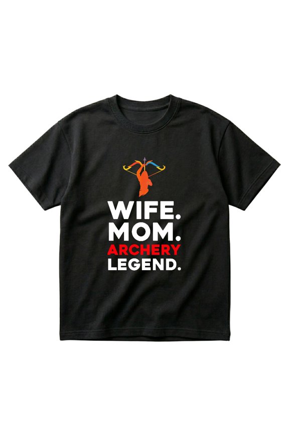 Funny Archery Wife Mom Archer Legend Vintage Gift T-Shirts