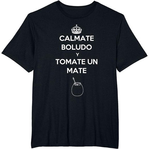 Funny Argentina Tshirt - Tomate Un Mate