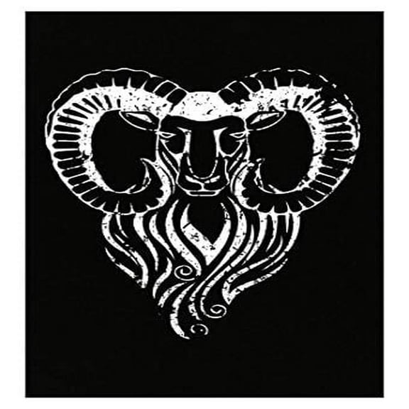 Aries Horoscope Poster - Wall Decor for Astrology Lovers Gift