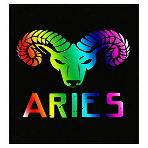 Funny Aries Zodiac Poster - Wall Decor for Ram Lovers Gift