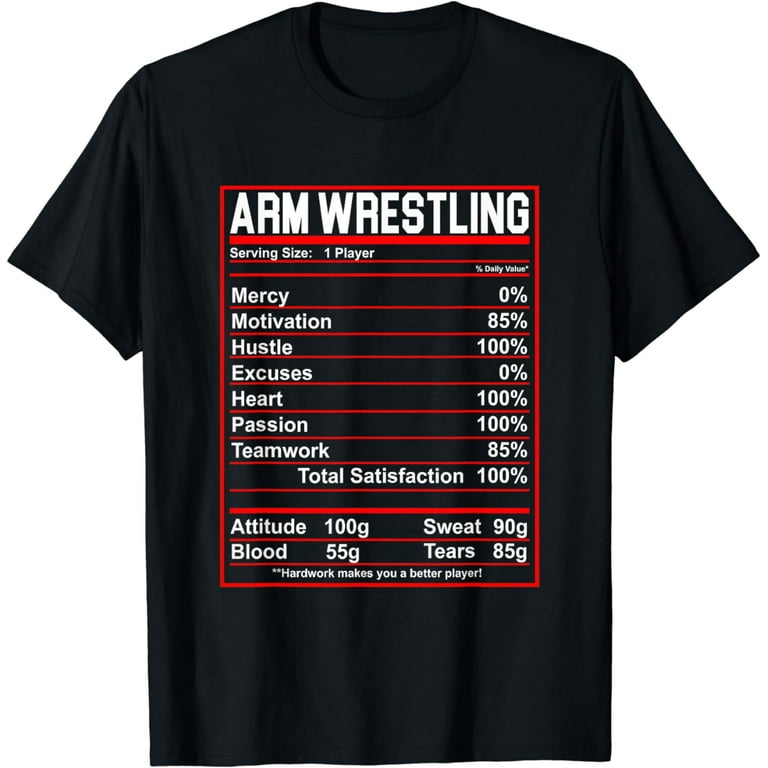 Wrestling Shirt Funny | Nutrition Facts For Wrestler Wrestling Shirt Funny | Nutrition Facts For Wrestler