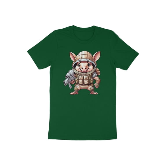 Funny Armadillo Animal Army Soldier Commando Veteran Gift T-Shirt Armadillo Soldier Birthday Holiday Gifts Men Women Kids Tshirt