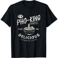 thumbnail image 1 of Funny Asian Cuisine Miso Ramen His Pho-King Delicious T-Shirt, 1 of 4