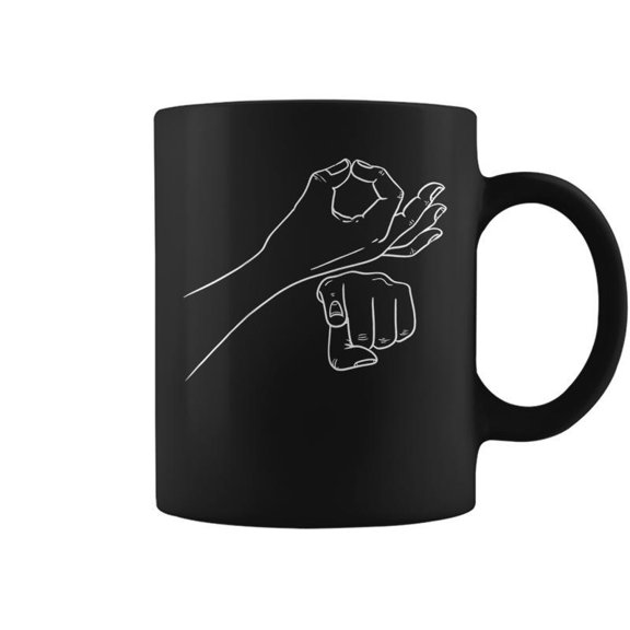 Funny Asl Sign Language Explicit Novelty Coffee Mugs
