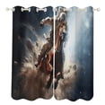 thumbnail image 1 of Funny Astronaut Blackout Curtains for Bedroom Curtains Insulated Room Darkening Window Drapes for Living Room, 1 of 7