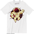 thumbnail image 1 of Funny Astronaut Playing American Football In Space Men's T-Shirt, 1 of 4
