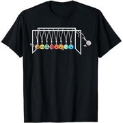 Funny Astrophysicist Shirt Planets Newton織s Cradle T-Shirt