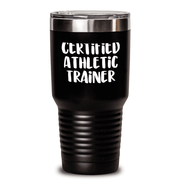 Funny Athletic Trainer Gifts from Friends - 'You're a Slam Dunk' Tumbler for Dad on Father's Day, Certified Athletic Trainer Appreciation, 20oz or 30oz Vacuum Insulated Stainless Steel Tumbler