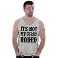 thumbnail image 1 of Funny Attitude Its Not My First Rodeo Plus Size Graphic Tank Top Brisco Brands 2X, 1 of 5