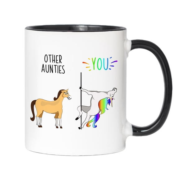 Funny Auntie Gifts Other Aunties You Unicorn Mug Aunt Announcement Cup Aunt Birthday Chris
