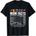 thumbnail image 1 of Funny Autism mom facts puzzle piece hearts Autism Awareness T-Shirt, 1 of 4