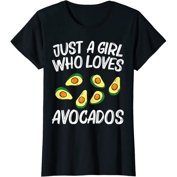 Funny Avocado For Girls Pear Guac Avocados Mexican Fruit T-Shirt
