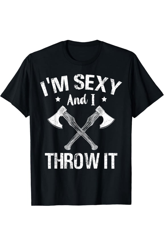 Funny Axe Throwing Shirt Funny Gift For Axe Thrower T-Shirt100%cotton