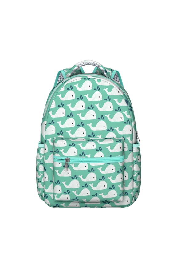 Funny Axolotl Lovers Student Backpack Durable Waterproof School Bag with Colorful Kawaii Axolotl Print, Breathable Foam Padding, Adjustable Straps, Ideal for School, Travel, and Outdoor Use