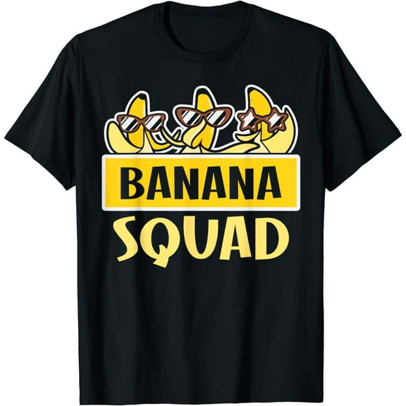 Funny BANANA SQUAD Shirt That’s Bananas Halloween Costume T-Shirt