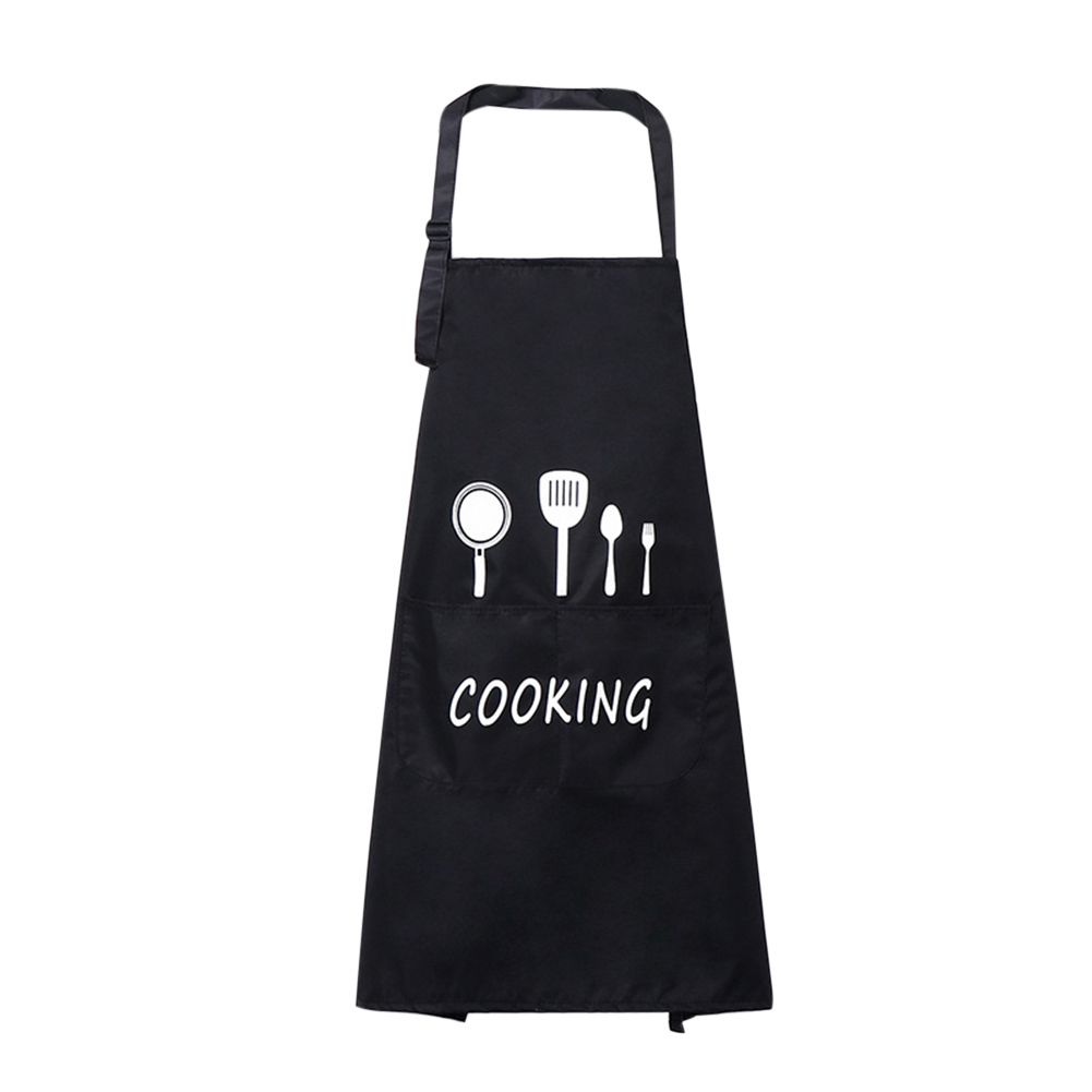"The Grill Master" Black Novelty BBQ Apron - Funny Chef Apron For Cooking & Grilling