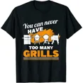 thumbnail image 1 of Funny BBQ Grill Master Gift Idea Men Graphic Short Sleeve T-Shirt, 1 of 6