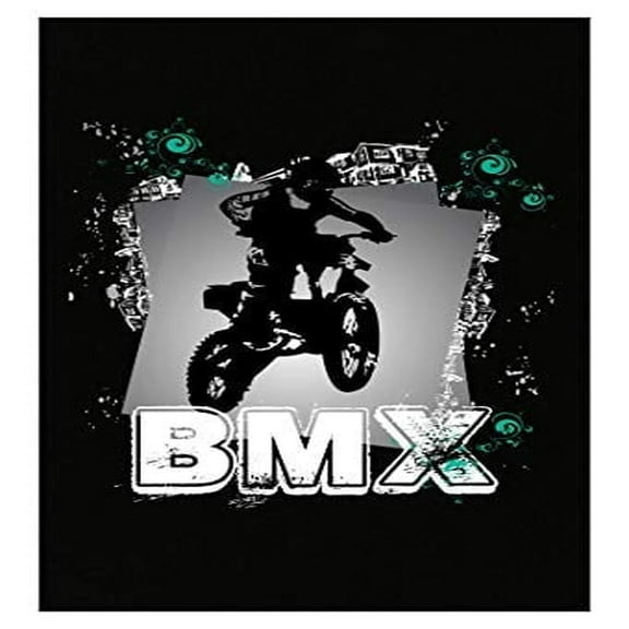 BMX Dirt Bike Racing Poster - Wall Art for Home Decor Gift