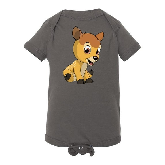 Funny Baby Deer Bodysuit Infant -Image by Shutterstock, 6 Months