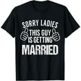 thumbnail image 1 of Funny Bachelor Party Shirt for Groom | Stag Party Tee Black Small, 1 of 4