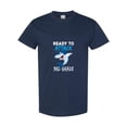 thumbnail image 1 of Funny Back To School Shark Ready To Attack Third Grade Quote Unisex T-Shirt, up to size 5XL, 1 of 2