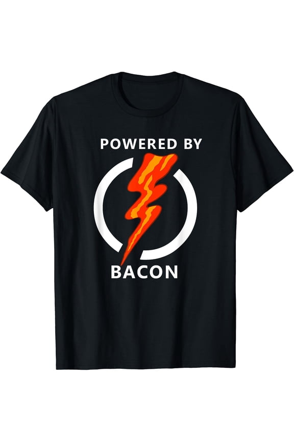 Funny Bacon Art For Men Women Boys Kids BBQ Pork Bacon Lover T-Shirt, Vintage Birthday Gift
