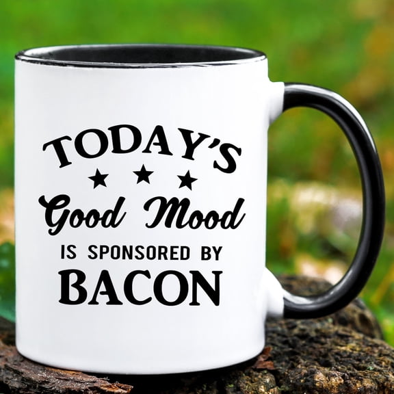 Funny Bacon Mug Bacon Gift for Men and Women Bacon Eater Gifts Bacon Coffee Cup Bacon Lover Coffee Mug