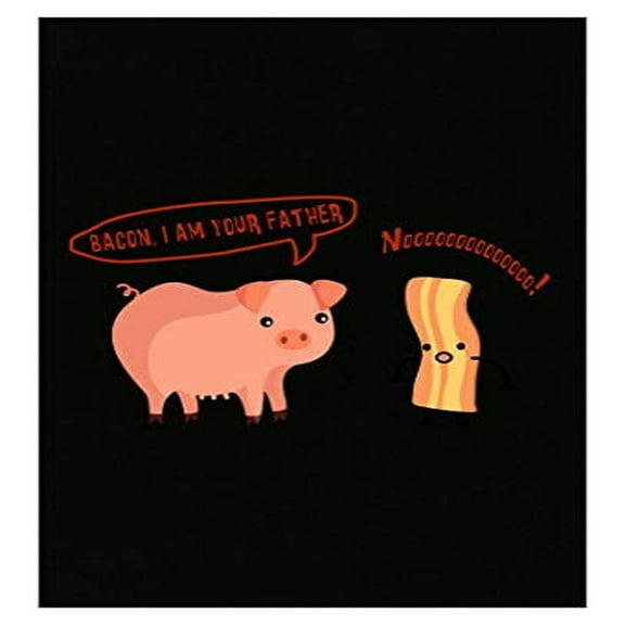 Funny Bacon Poster - 13x19 - Wall Art for Meat Lovers Gift